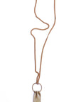SALE -  CIRCLE DRAPE necklace