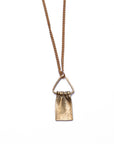 SALE - TRIANGLE DRAPE necklace