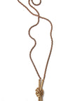 SALE - DOUBLE KNOT necklace