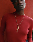 SALE - DOUBLE KNOT necklace