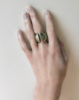BIG CLAMSHELL ring