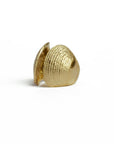 BIG CLAMSHELL ring