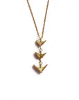 TRIPLE DOVE necklace