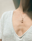 TRIPLE DOVE necklace