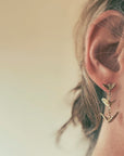TRIPLE DOVE Earrings