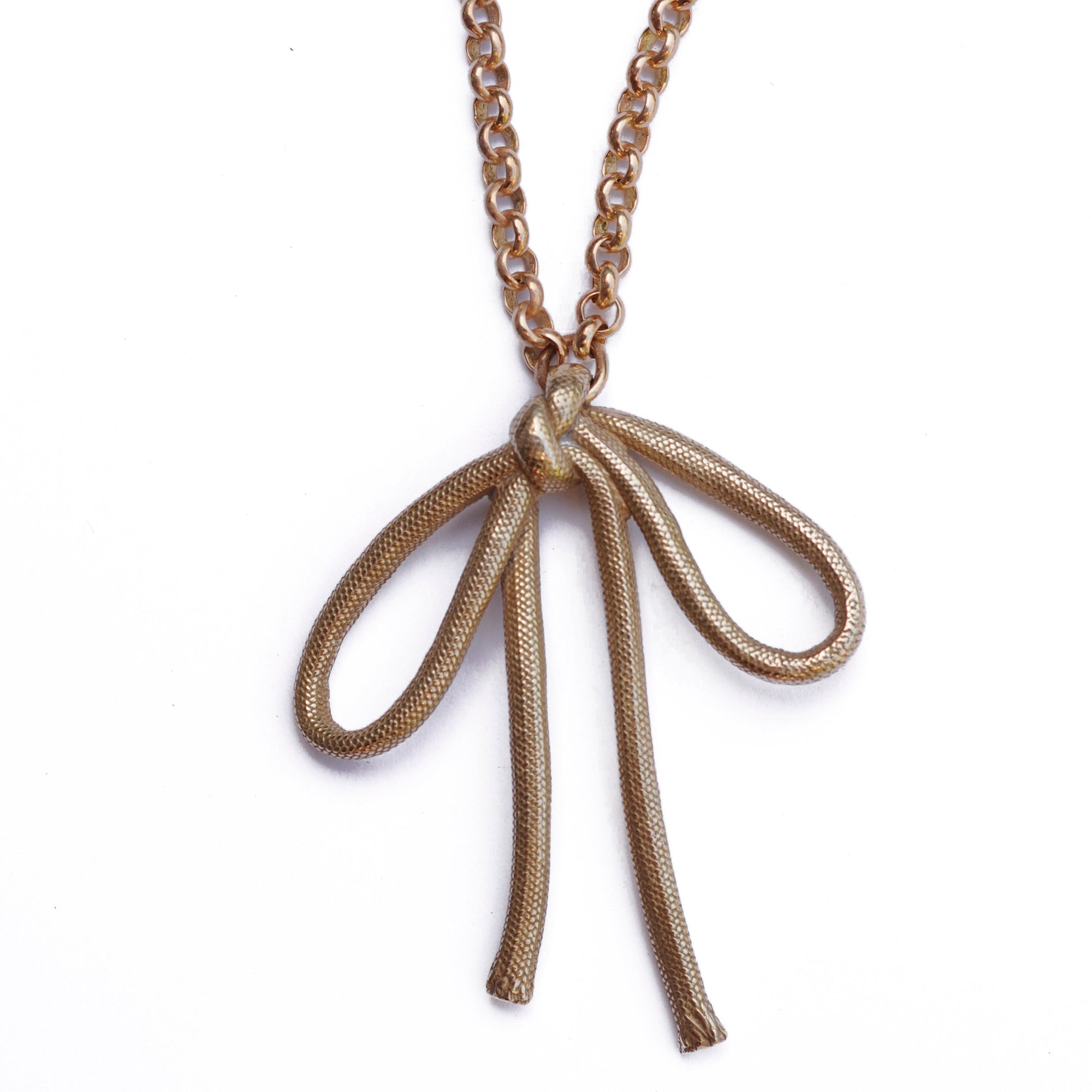 BIG BOW necklace